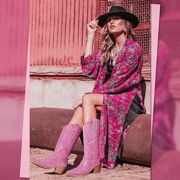 Pink Passion: How Cowboy Boots Can Transform Your Look插图