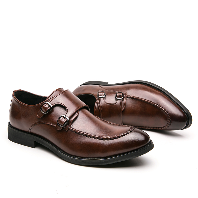 boys brown dress shoes