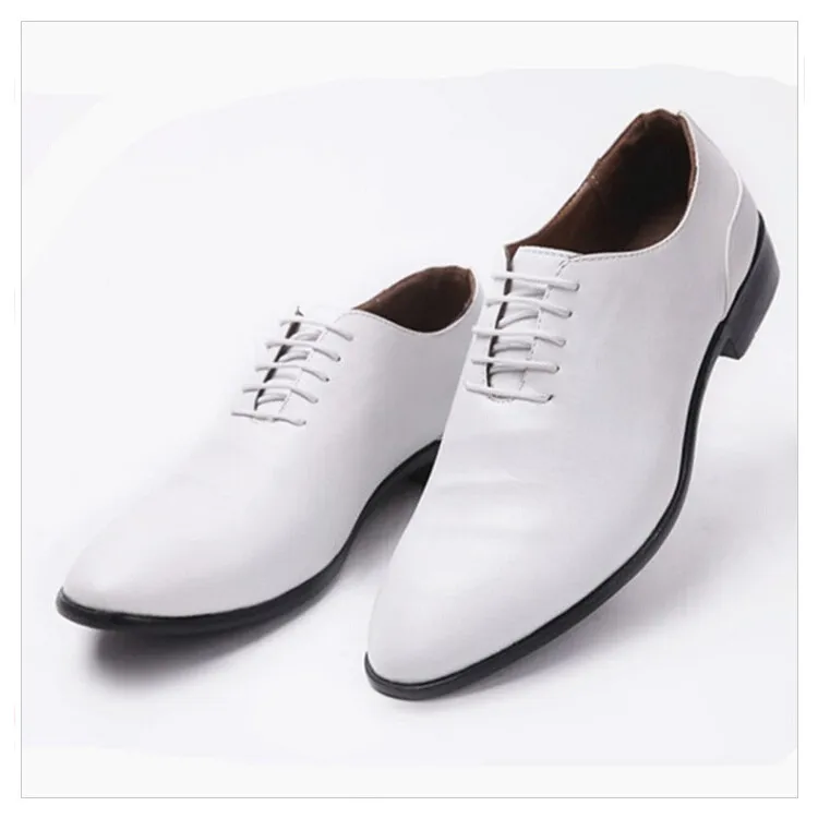 white dress shoes men's