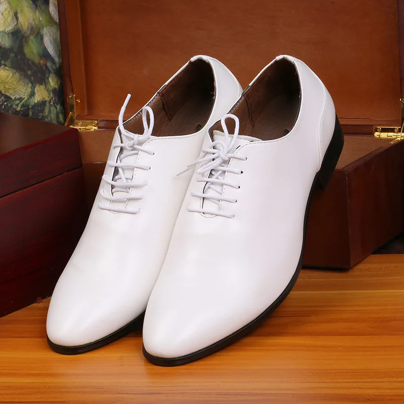 white dress shoes men's