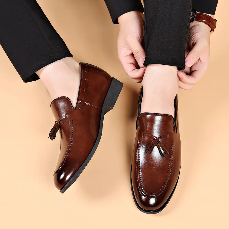 leather sole dress shoes 