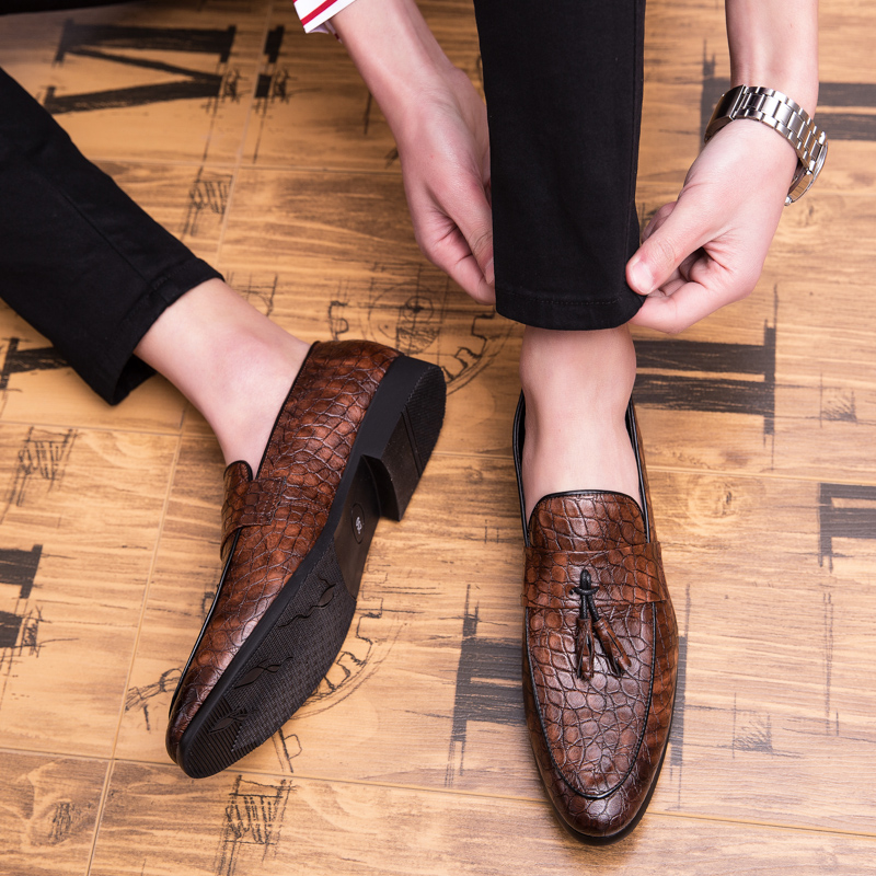 what to wear with brown dress shoes