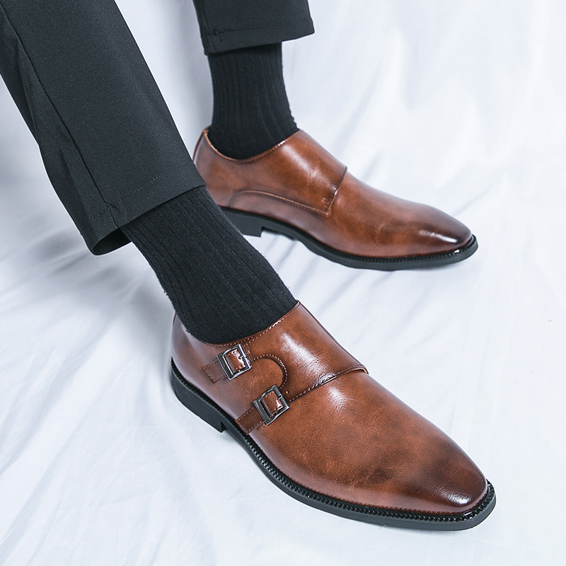 brown formal shoes for men