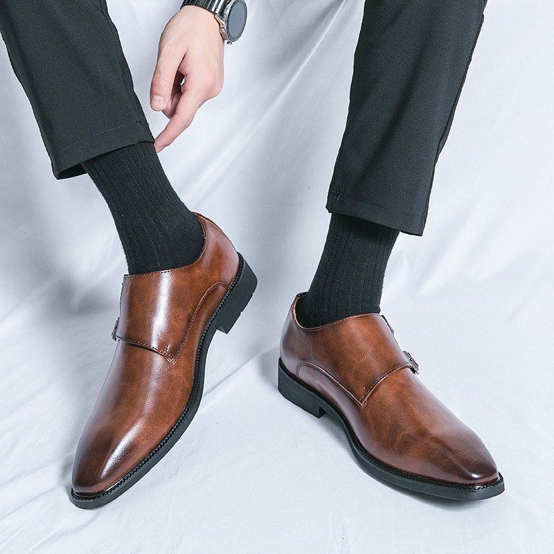 brown formal shoes for men