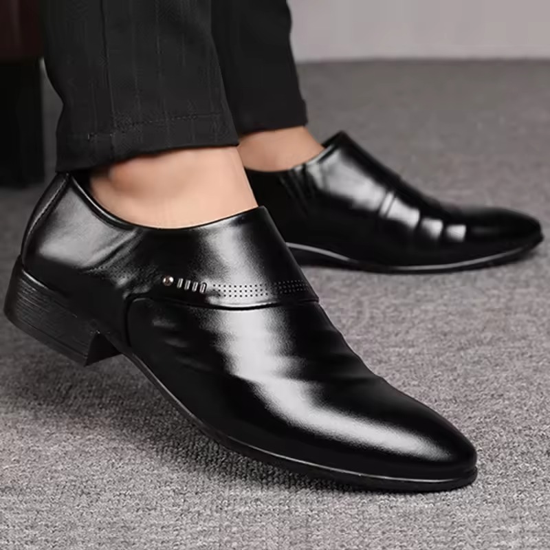 mens formal shoes black